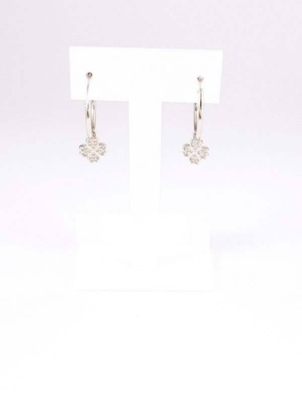 901011-2 tienda-online-pendientes aros con trebol plata-barato-mujer-señora-valencia