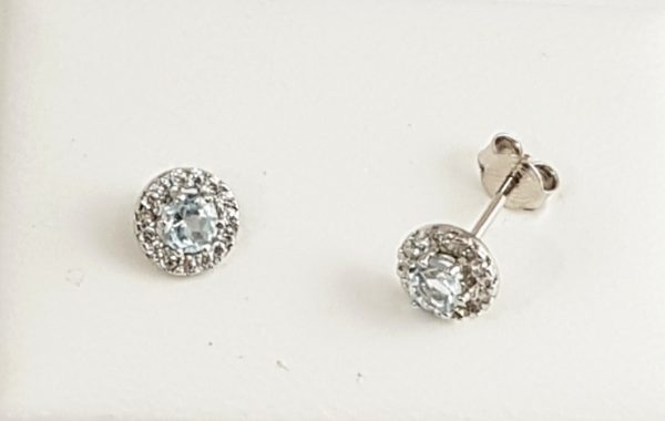 1-020099901-pendientes-oro blanco-aguamarina-zirconitas-garras-baratos-valencia