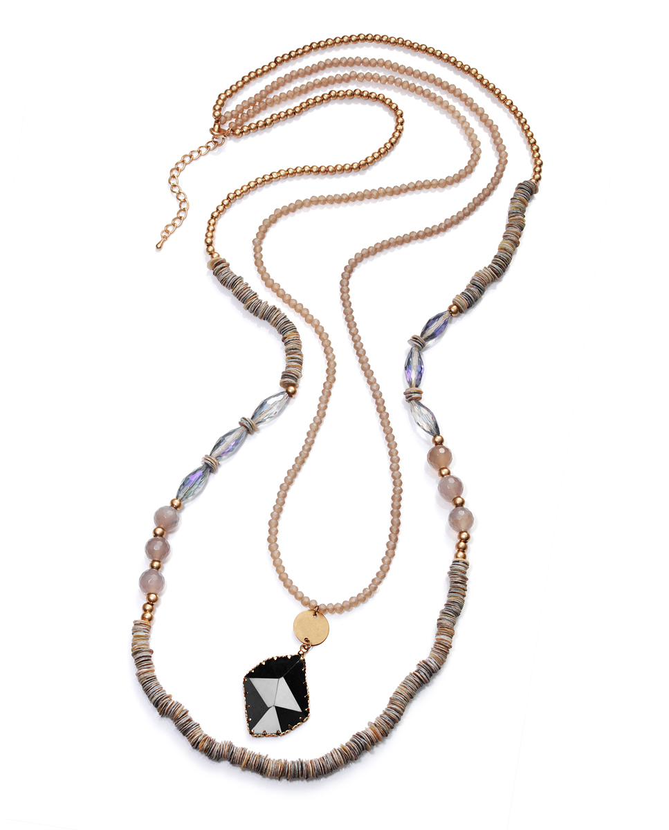 Doble collar marca Viceroy piedras y para mujer.