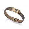 75152P01011-tienda-online-pulsera piel placa acero con grabado mundo - viceroy-baratos-caballero-hombre-valencia