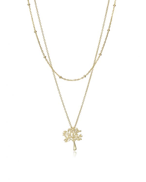 collar-viceroy--arbol-vida-y-cadena-de -bolas-plata-baño-oro-mujer-joyeria-online-barata-13010C100-00