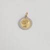 medalla-ovalada-virgen-niña-oroamarillo y blanco-18 quilates-barato-tienda-online-valencia-30MED166