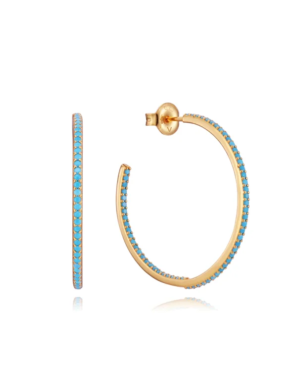 pendientes-elegant-plata-bañado-oro-circonitas-turquesa-joyeria-online-valencia