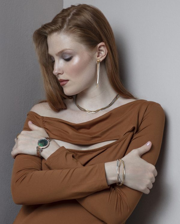 pulsera-viceroy-mujer-acero-ip-tres-tonos-cadena-multiple-serpiente-coleccion-estilo-air-75369P01019D1